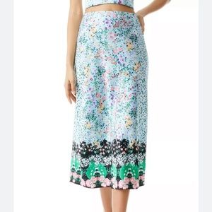 ALICE + OLIVIA Maeve Floral Print Skirt